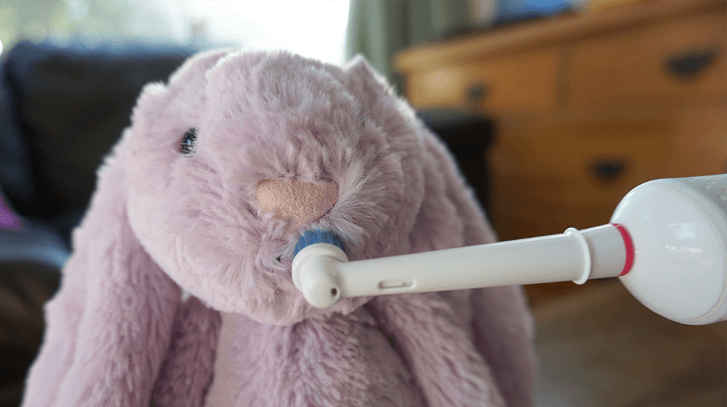 bunny toothbrush